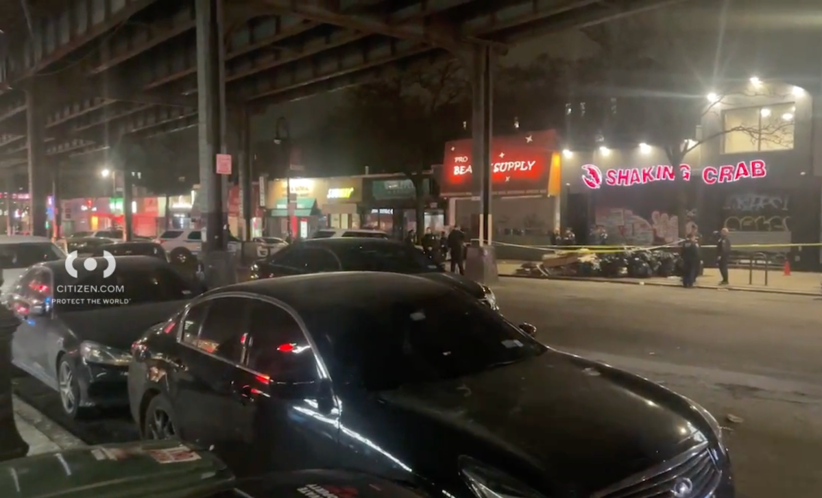 Scene of Bronx double shooting